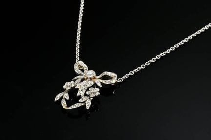 2 éléments d'un collier « Garland » en filigrane, 