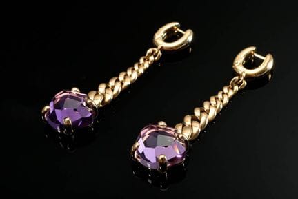 Paire de boucles d'oreilles Pomellato « Lola » en 