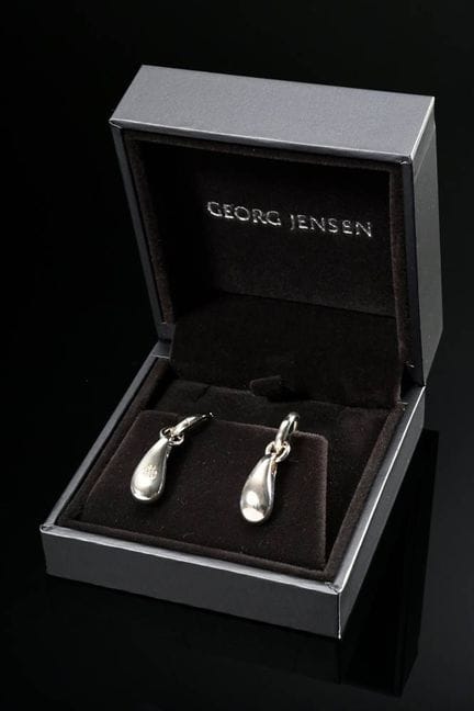 Paire de boucles d'oreilles « Reflect » en argent 