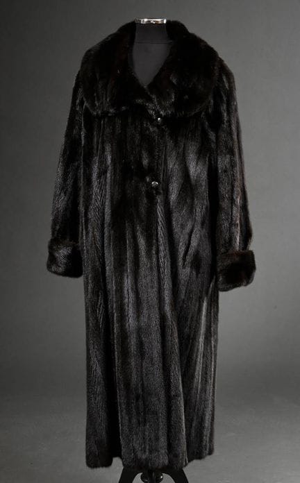Long manteau Darknerz à poignets rabattus, coupe a