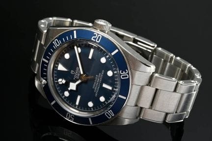 帝舵“Heritage Black Bay Fifty-Eight”天文台表，型号79030B，自动