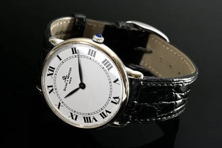Montre-bracelet Baume &amp; Mercier en or blanc 58
