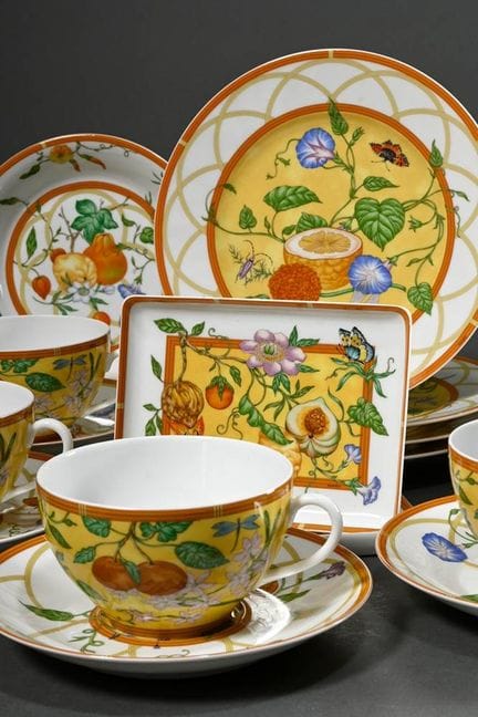 Service Hermès « La Siesta » de 16 pièces, composé