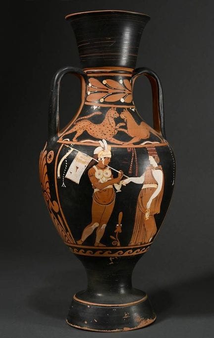 Amphore campanienne du peintre de Caivo, de forme 