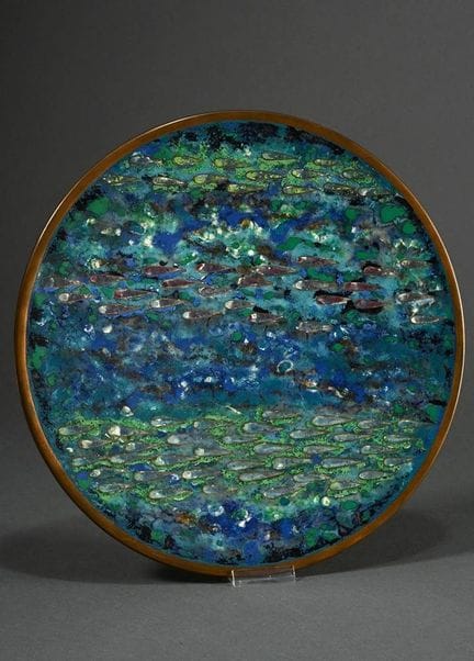 Sperschneider, Ragna (1928-2003) Assiette murale, 