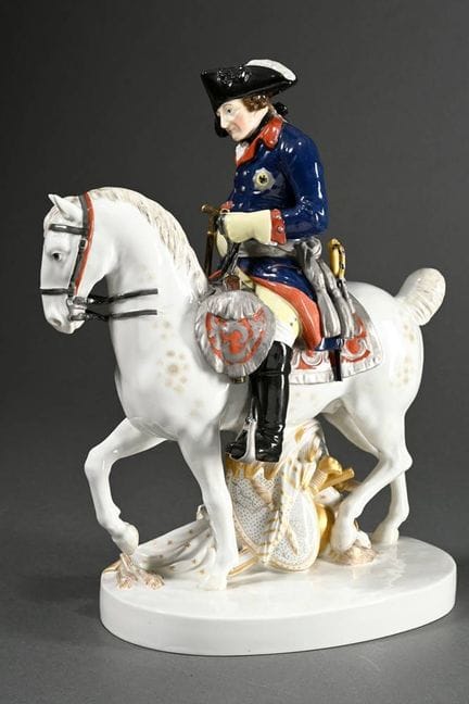 Figurina KPM “Federico il Grande a cavallo”, proge