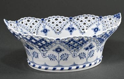 Corbeille à fruits « Musselmalet Vollspitze » de R