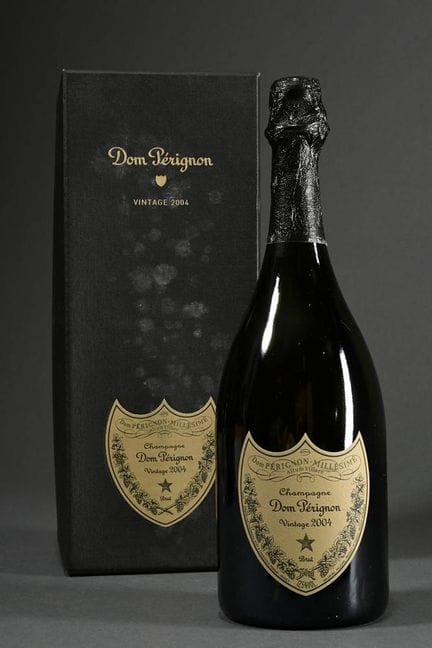 Bouteille de champagne 2004 Moët &amp; Chandon, Cu