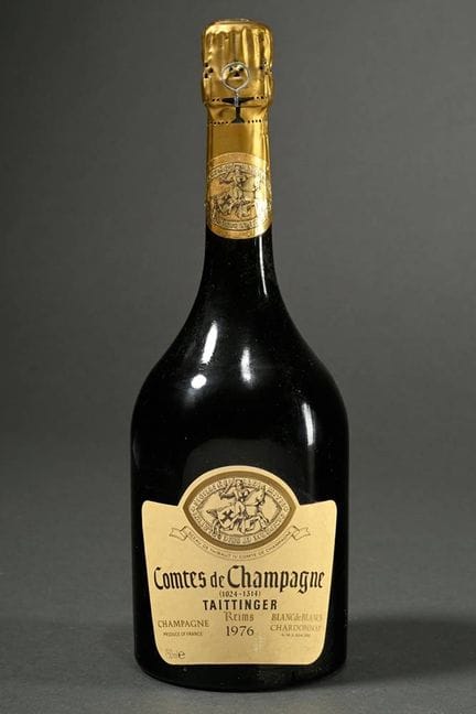 Bouteille de champagne 1976 Comtes de Champagne, T