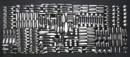 239件 Robbe &amp; Berking “Alt-Faden”系列餐具套装，适用于12人，