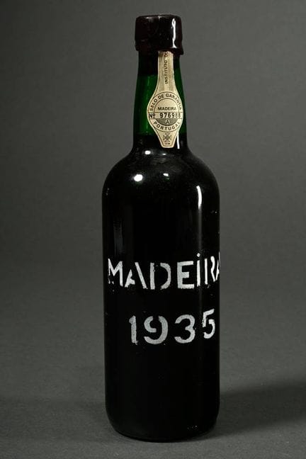Botella de Madeira Malvazia (Malmsey) de 1935, sel