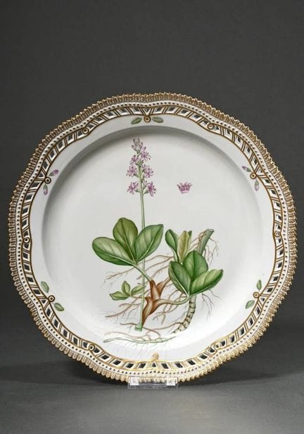 Grande assiette « Flora Danica » de Royal Copenhag