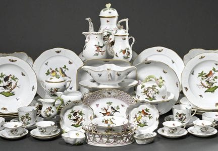 Service de table et à café/thé « Rothschild » de H