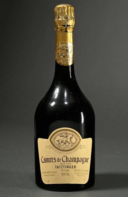 Bouteille de champagne 1976 Comtes de Champagne, T