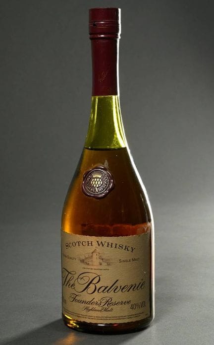 Botella de The Balvenie, Founder’s Reserve Highlan