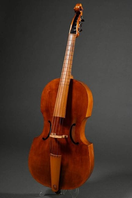 Viola da Gamba ou Gambe ténor, étiquette à l'intér