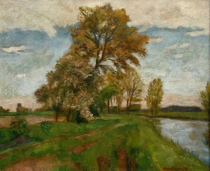 Modersohn, Otto (1865-1943) "Worpsweder Landschaft