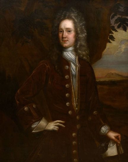 Vanderbank, John (1694-1739) zugeschr. "Portrait e