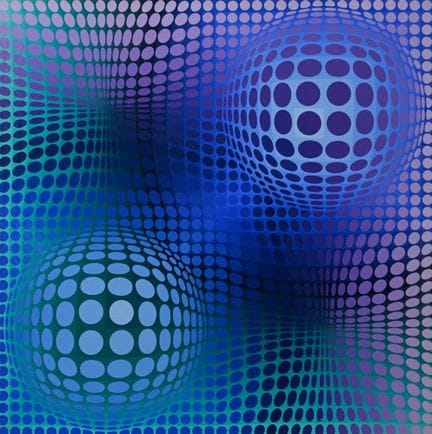 Vasarely, Victor (1906-1997) "Feny", Farbserigraph