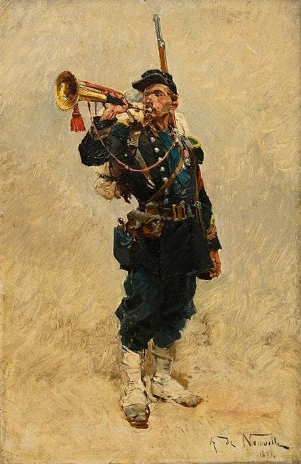 Neuville, Alphonse Marie Adolphe de (1835-1885) "H