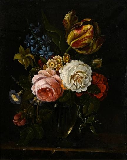 Unbekannter Künstler des frühen 20.Jh. "Blumenstil
