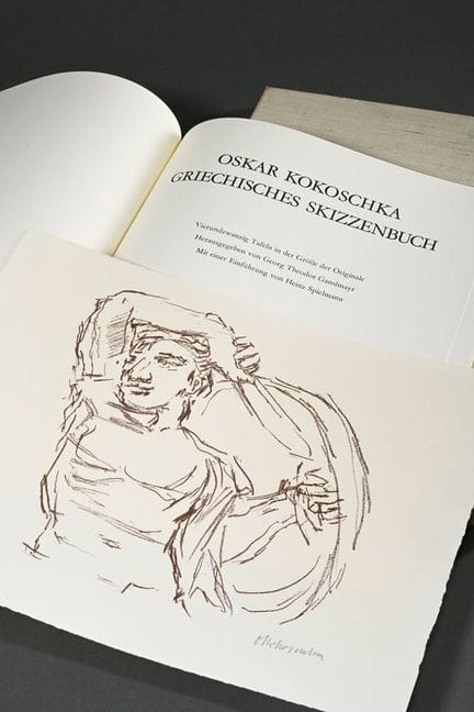 Band Oskar Kokoschka (1886-1980)  "Griechisches Sk