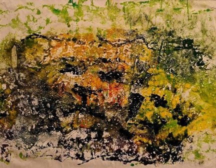 卡瓦埃尔，罗尔夫（1898-1979）《无题》，单版画，右下角有签名，装裱于裱框内，52x66.5厘