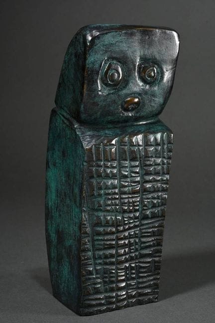 Vetere, Giovanni (*1940) « Sans titre », bronze pa