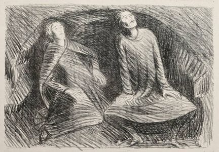 Barlach, Ernst (1870-1938) "Erweckung II" 1916/191
