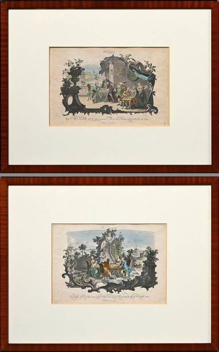 2 Nilson, Johann Esaias (1721-1788) „Kartenspiel“ 