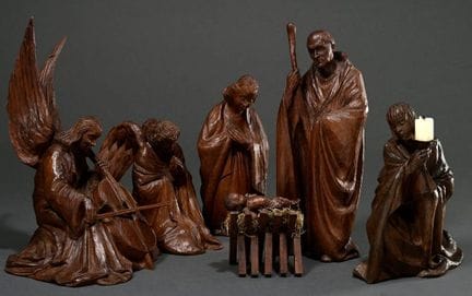 7 Rath, Ingeborg von (1902-1984) Figurines de crèc