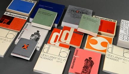8 Diverse documenta-Kataloge 1-9: documenta 1 (2 B