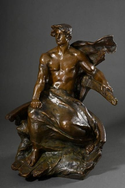 Colin, Georges (1876-1917) « Le Pilote » 1913, bro