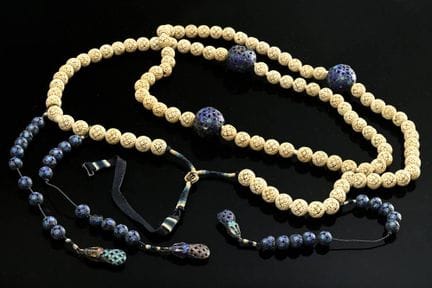 Rare collier chinois « Chaozhu » de cour ou « mand