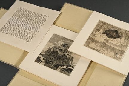 Hablik, Wenzel (1881-1934) Graphikzyklus "Schaffen