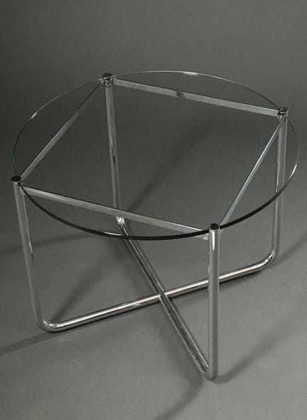 Mies van der Rohe (1886-1969) Tavolo “MR”, tubo d’