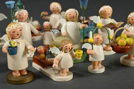 10 figurines Wendt &amp; Kühn et Expertic/RDA « An