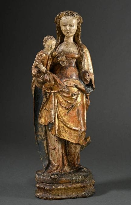 « Vierge à l'Enfant » du musée de Malines : Vierge