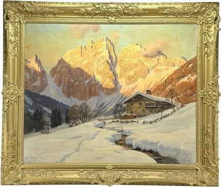 Erwin Kettemann, Serata invernale nei pressi di Co