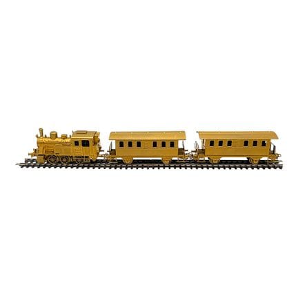 Locomotiva a vapore Märklin in scala H0 con due ca