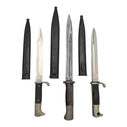Tre baionette Eickhorn, Tiger, Mundlos 84/98 nuovo