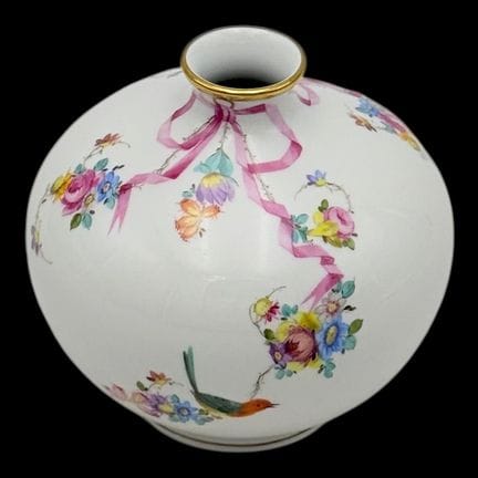 Vase globulaire Herend « Mediterranean Garden » av