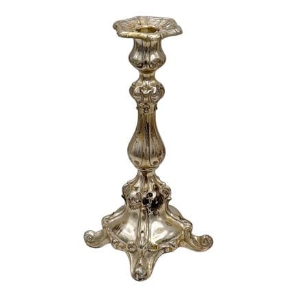 Candelabro de mesa, plata 925, media luna y corona