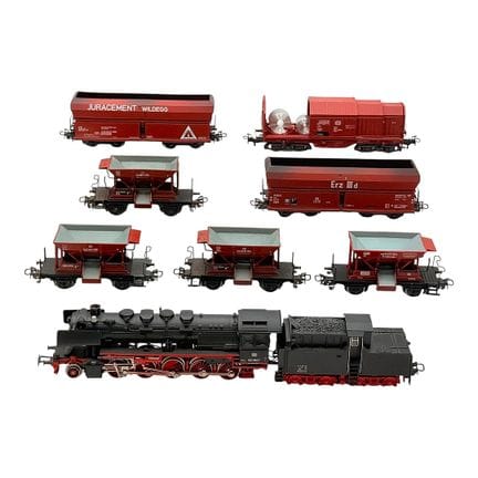 Märklin gauge H0 goods train steam locomotive clas