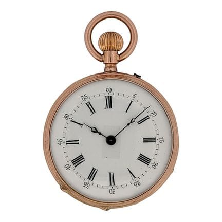 Orologio da tasca da donna Lépine, oro giallo 585,