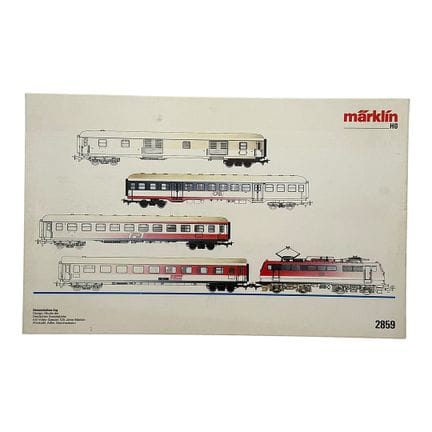 Treno dimostrativo Märklin in scala H0 2859, studi