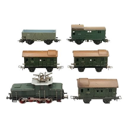 Märklin electric locomotive E 63 02 with four lugg