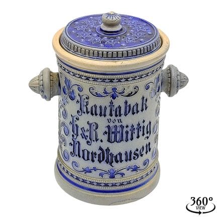 Vaso per tabacco da masticare H. &amp; R. Wittig N