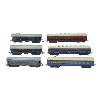 Märklin H0 set of six international express coache