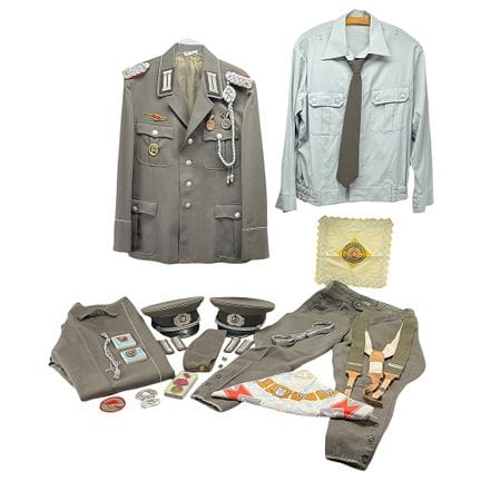 GDR uniform with accessories, National People's Ar